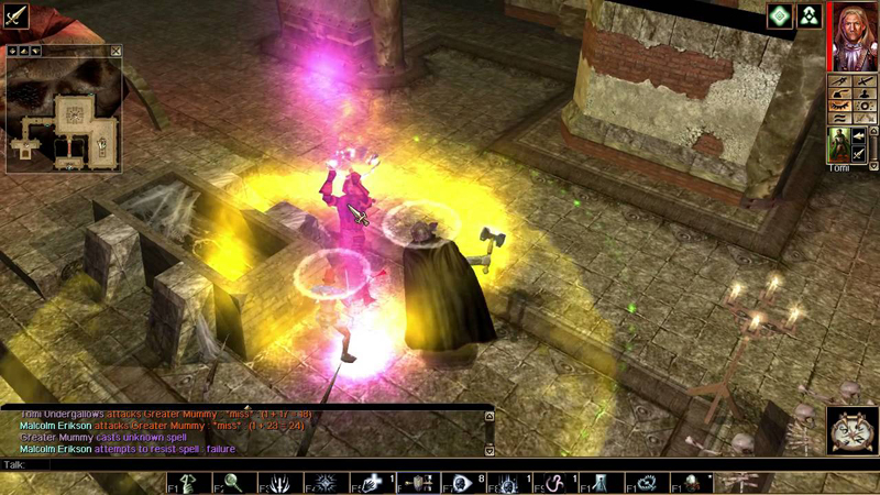 Fighting with the power of purple.